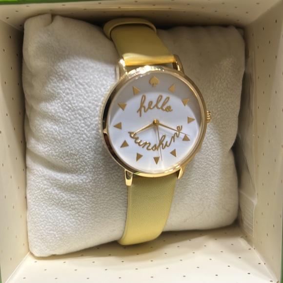 Yellow “Hello Sunshine” watch - Picture 2 of 2